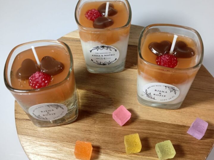 Souvenir Candle Aromatherapy Coffee Gel Wax