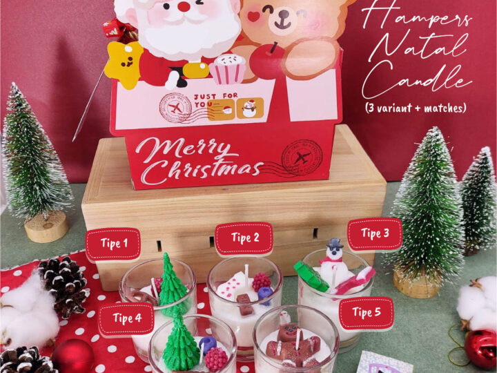 Hampers Natal Lilin Candle Aromaterapi 3 Variant